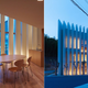 Illustration for article titled Vertical Louvers Let the Light Dance In This Modern Home